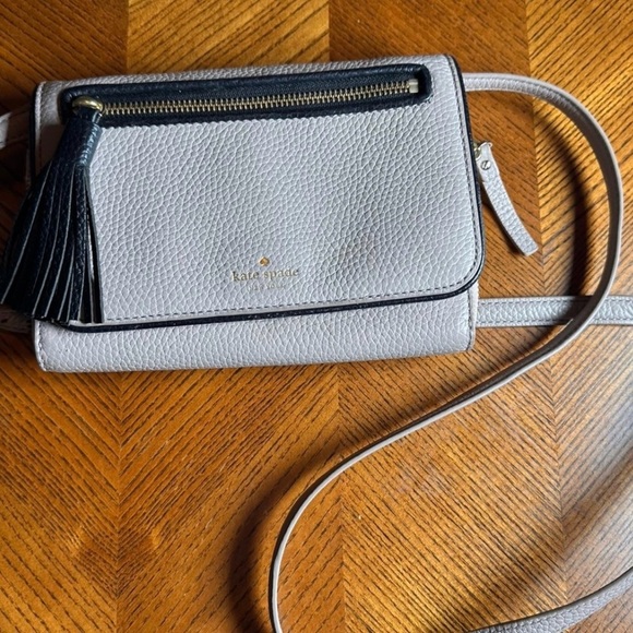 Kate Spade Taupe Crossbody Bag - Picture 3 of 5